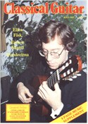 Элиот Фиск, обложка журнала "Classical Guitar", май 1985 г.