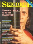 Пако де Лусия в журнале Seicorde N45, 1994 г.
